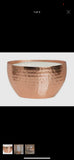 HOLIDAY HOT TODDY HAMMERED BOWL CANDLE