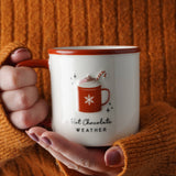 HOT CHOCOLATE STONEWARE MUG