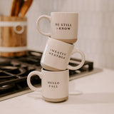 WARM & COZY STONEWARE MUG