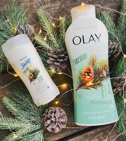 Olay Christmas range body washes