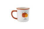 HELLO PUMPKIN STONEWARE MUG