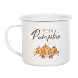 HELLO PUMPKIN AUTUMN CAMPFIRE MUG