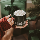 *NEW* PINE TREES STONEWARE MUG