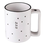 NEW!! FA LA LA SNOWFLAKE MUG