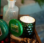 SMALL MISTLETOE & HOLLY SHIMMER CANDLE