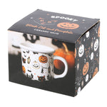 SPOOKY CAT & PUMPKIN HALLOWEEN MUG