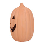 TERRACOTTA TALL HALLOWEEN PUMPKIN