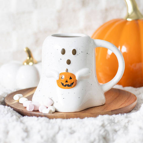 GHOST & PUMPKIN MUG