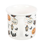 SPOOKY CAT & PUMPKIN HALLOWEEN MUG