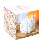 CREAM AUTUMN LEAVES FALL PUMPKIN OIL & WAX WARMER