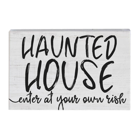 HAUNTED HOUSE SIGN