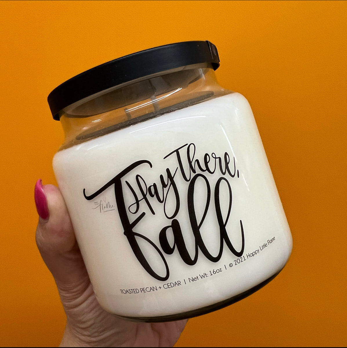 HAY THERE FALL 16oz APOTHECARY CANDLE (discontinued jar shape ...