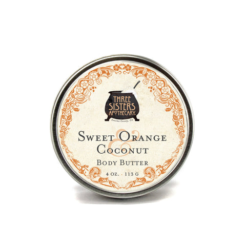 SWEET ORANGE & COCONUT BODY BUTTER